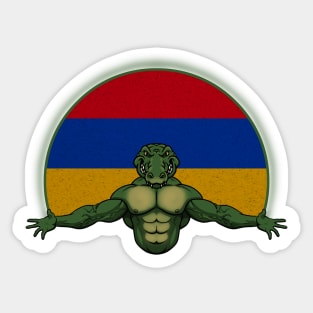 Gator Armenia Sticker